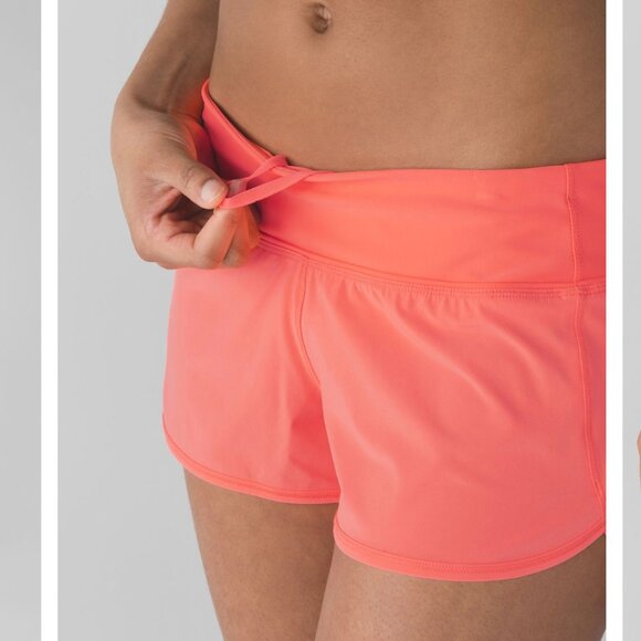 Lululemon Swim Short - Speed Short H20 in Grapefruit - Picture 2 of 11